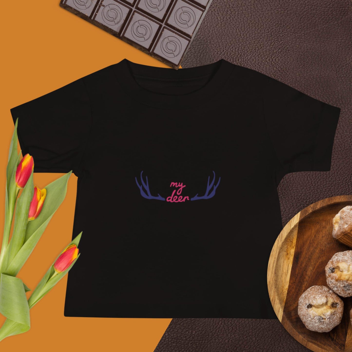 Baby Jersey Short Sleeve Tee My Deer