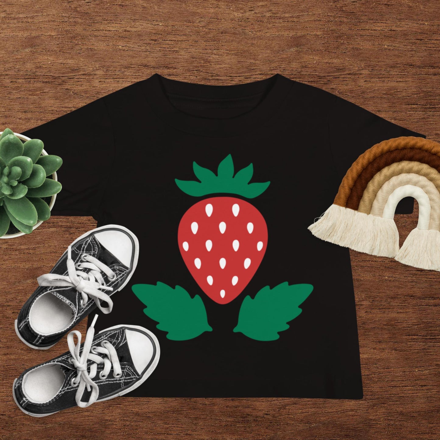 Baby Jersey Short Sleeve Tee STRAWBERRY