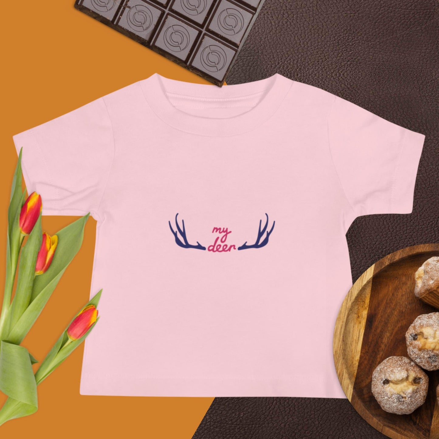 Baby Jersey Short Sleeve Tee My Deer