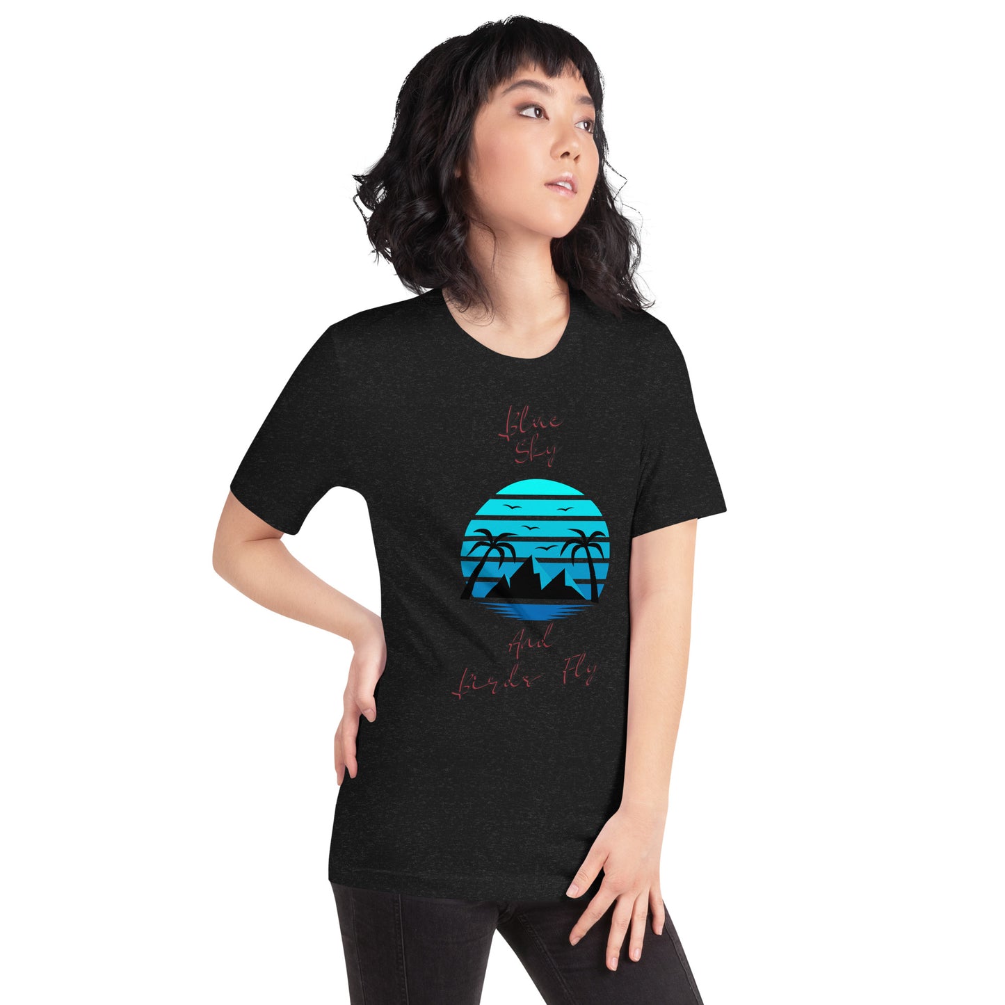 Unisex t-shirt Blue sky