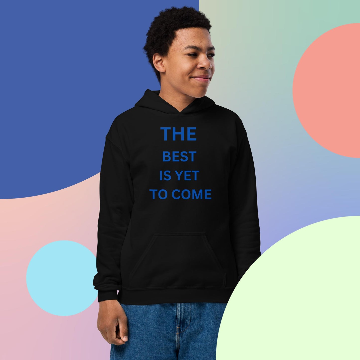 Youth heavy blend hoodie YET TO COME